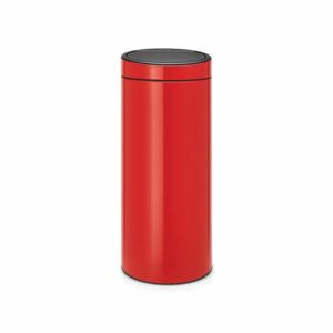 Мусорное ведро Brabantia Touch Bin, 30 л, цвет красный