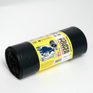 Мешки для мусора особопрочные двухслойные 240 л, 87x140 см, 40 мкм, ПВД, 10 шт, цвет чёрный