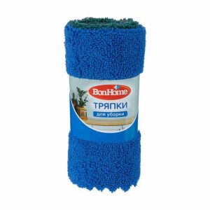 Тряпки для уборки двухсторонняя, BonHome, 30х25 см, 3 шт., в ассортименте