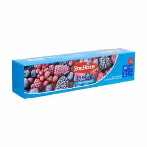 Пакеты для хранения и заморозки продуктов, BonHome, 40 шт