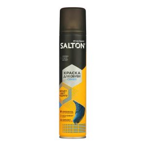 Краска для обуви из замши, нубука и велюра SALTON Синий, 190 мл