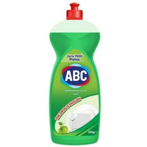 АВС жидкость для мытья посуды 500 г. (яблоко), Dishwashing Liquid apple